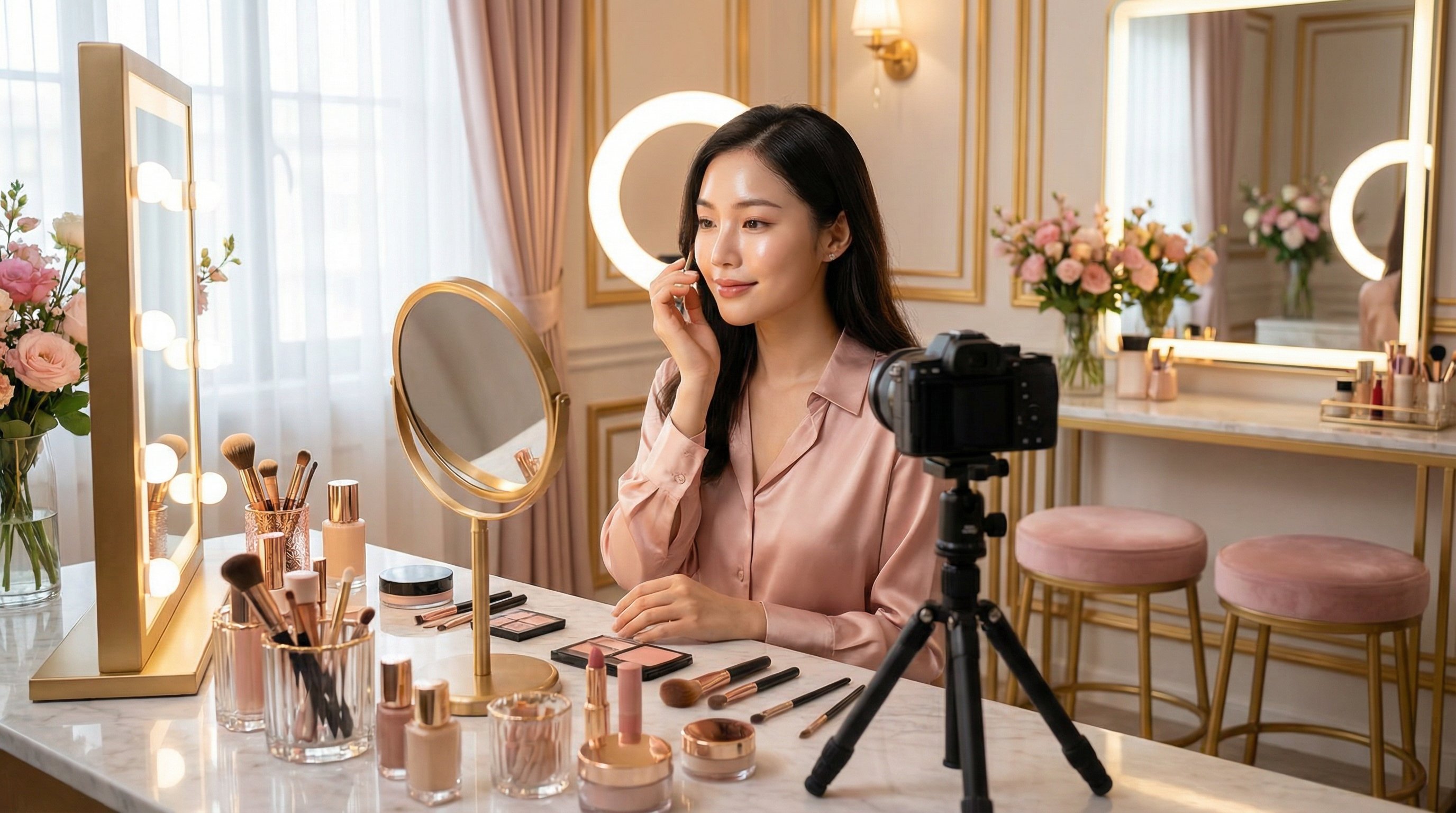 黑丝美妆视频教程